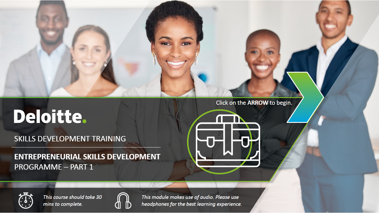 Entrepreneurial Skills Development Part 1